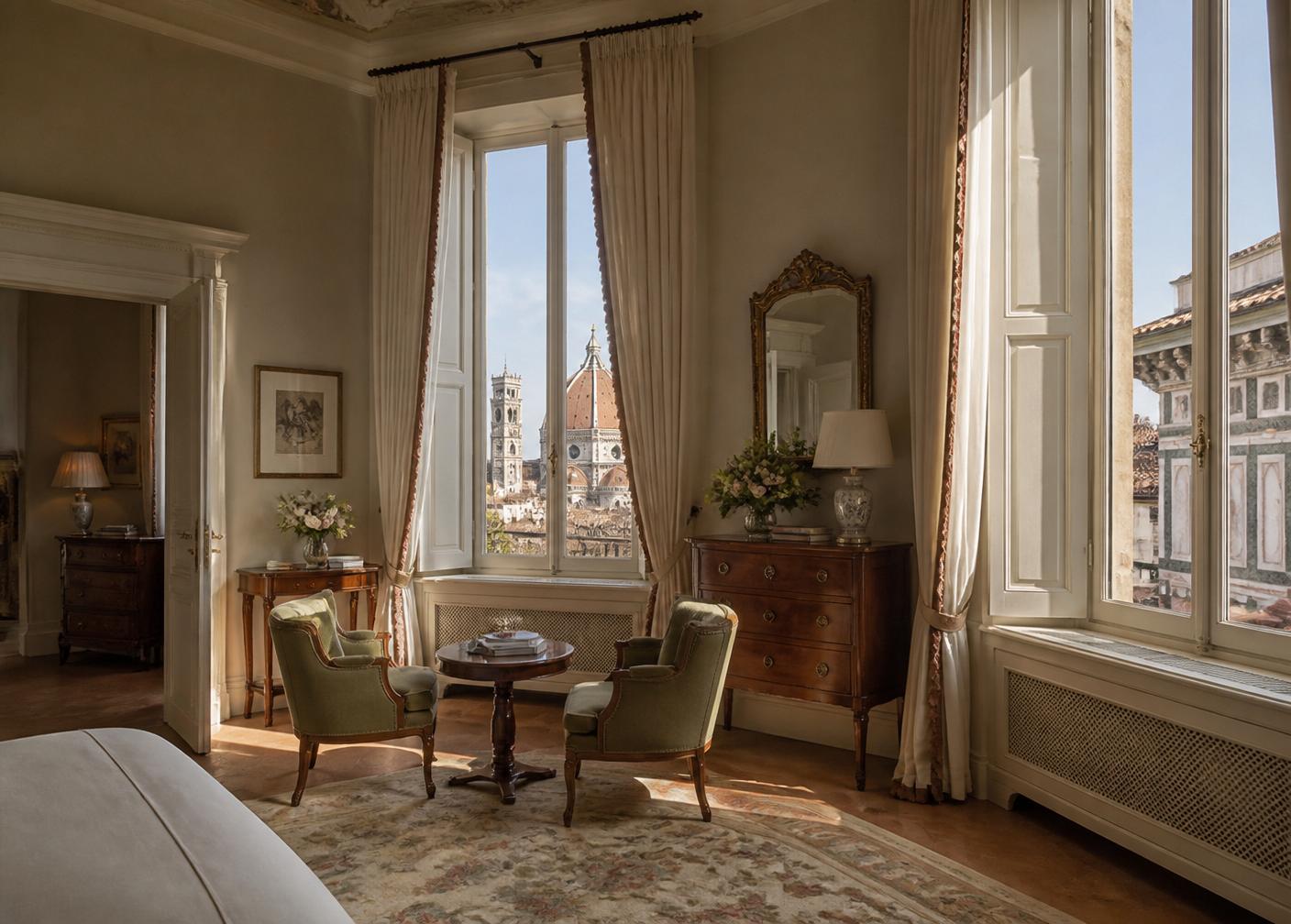 The rooms with the view